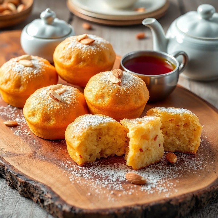 Orientalische Kokos-Mandel-Küchlein