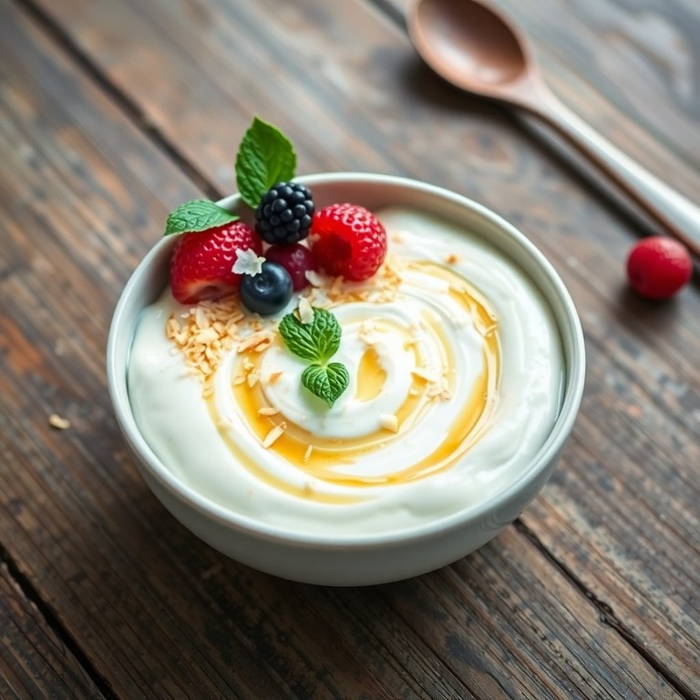 Probiotischer Kokosjoghurt (Vegan)