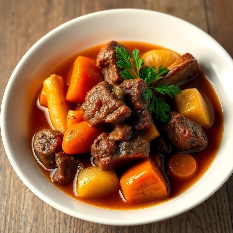 Pot-au-feu traditionnel, légumes racines et os à moelle