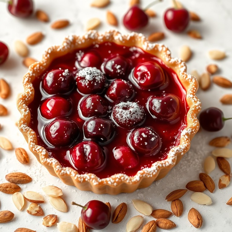 Классическая вишневая начинка с миндалем