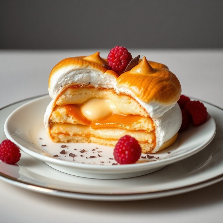 Charlotte de Gemas com Merengue Italiano