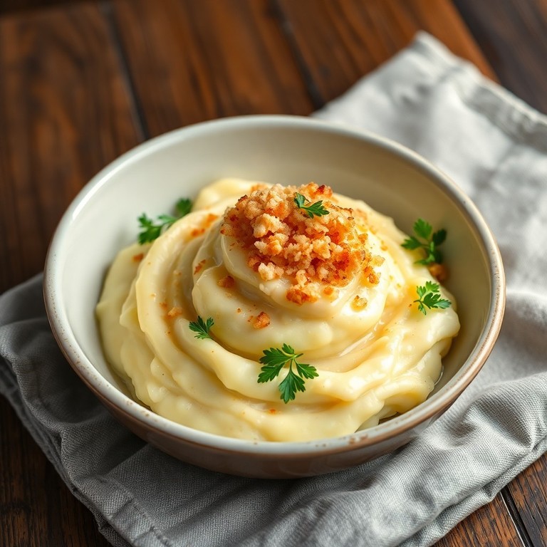 Картофельное пюре "Пармезан в облаках"