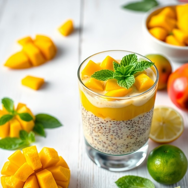 Mango Chia Seed Pudding