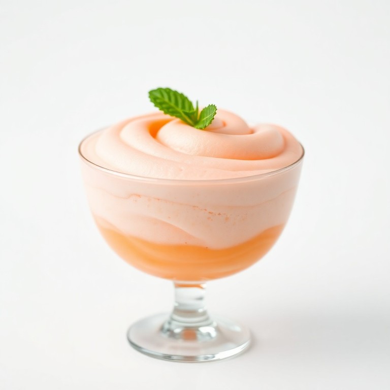 Mousse légère clémentine-fraise
