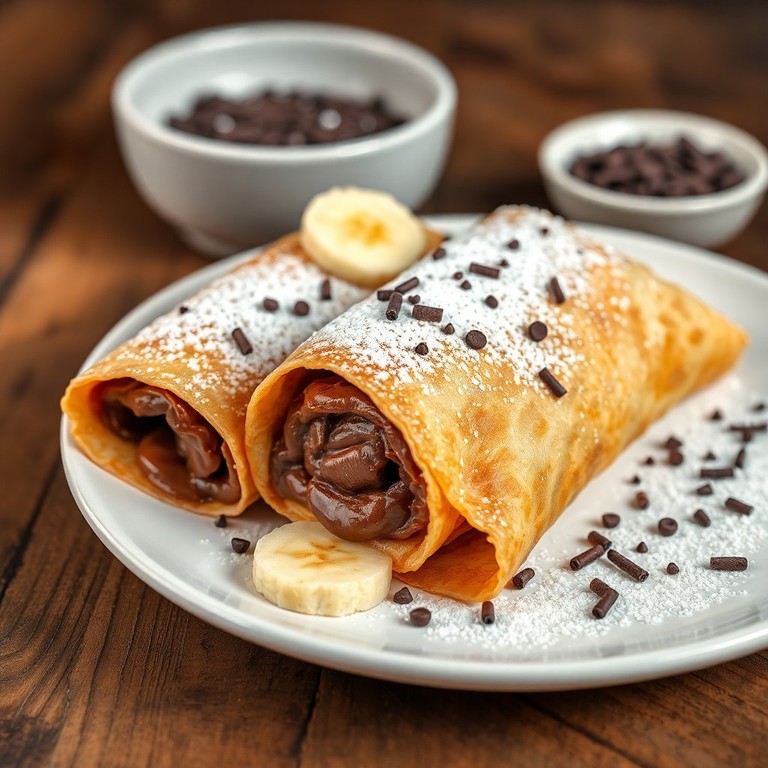 Wrap Doce de Rap10 com Leite Condensado e Cacau