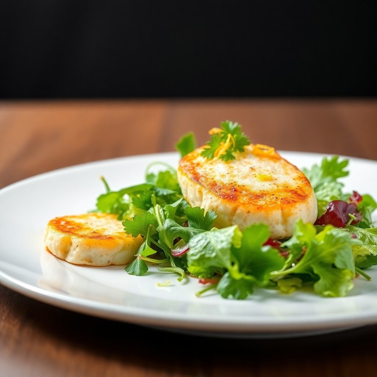 Brandade de Morue Maison, Salade Verte Croquante