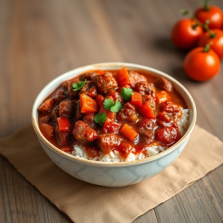 Chili Con Carne aux Haricots Rouges et Riz Basmati