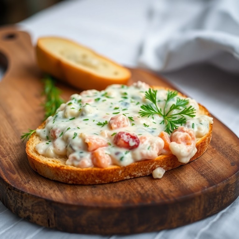 Rillettes de poisson express (maquereau, saumon fumé) sur pain grillé
