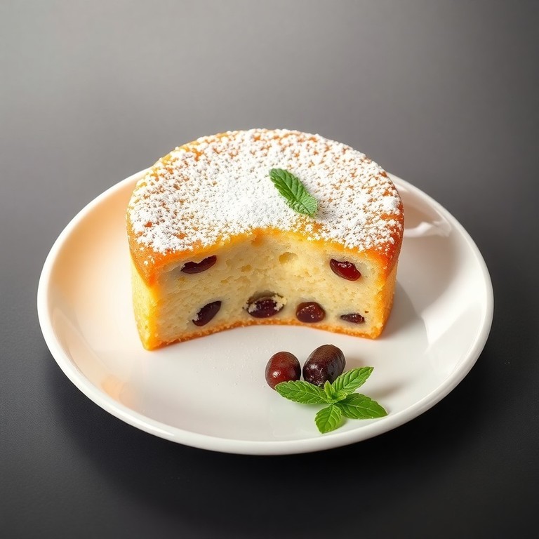 Petits gâteaux de semoule aux raisins secs