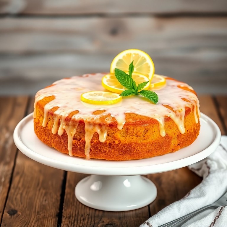 Torta de Vainilla y Limón Clásica