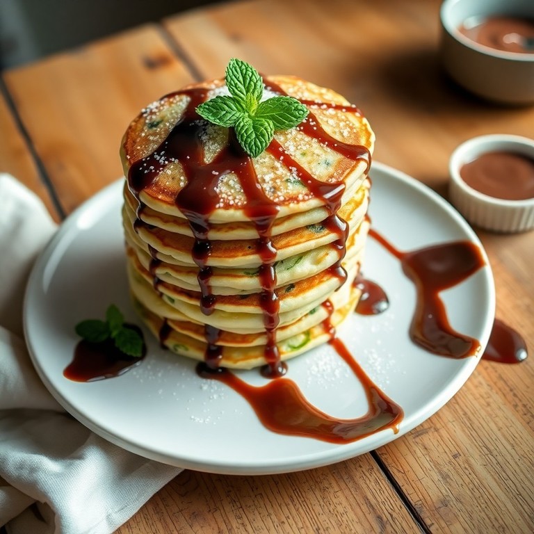 Tortitas de Pepino y Crema de Cacao