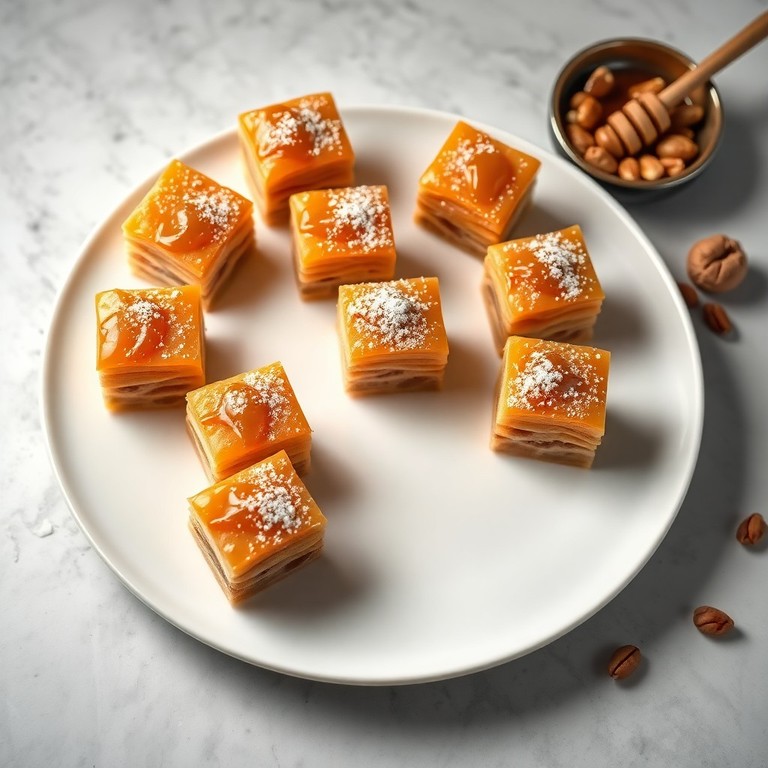 Baklava en mini-portions