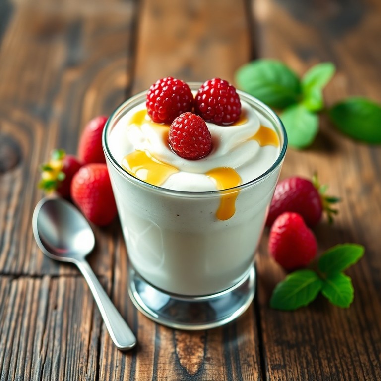 Mousse de Whey, Leite em Pó e Mel