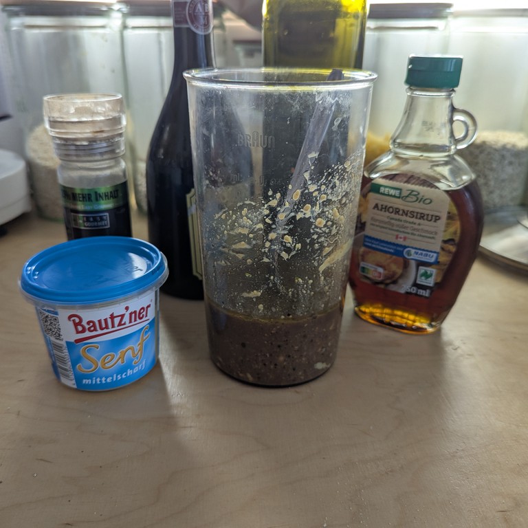 Basis Ahorn-Senf Sauce