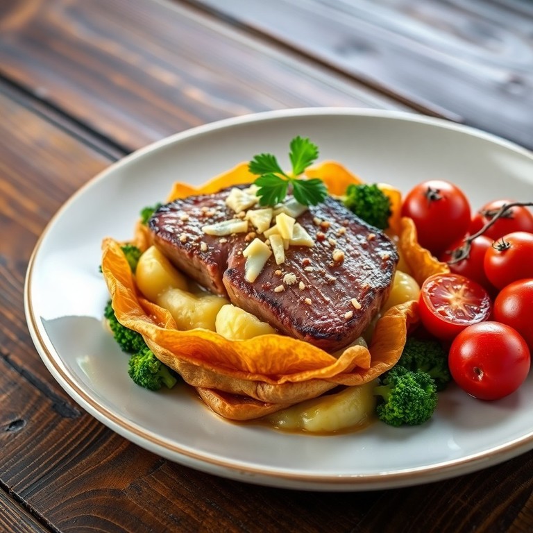 Kartoffel-Brokkoli-Nest mit Schweinefilet - Mr. Cook