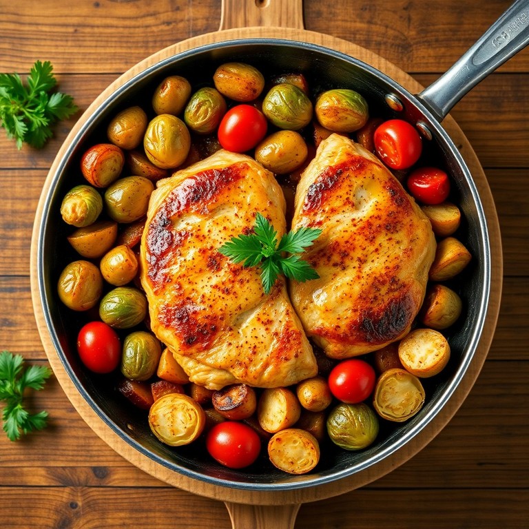 Spicy Chicken & Harvest Vegetable Roast