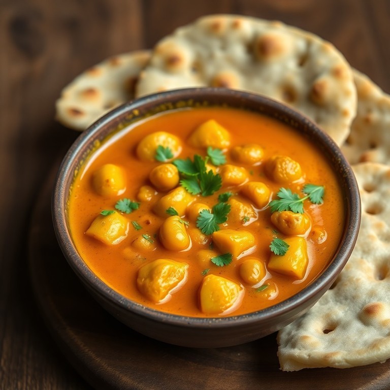 Cashew Chickpea Curry with Potatoes