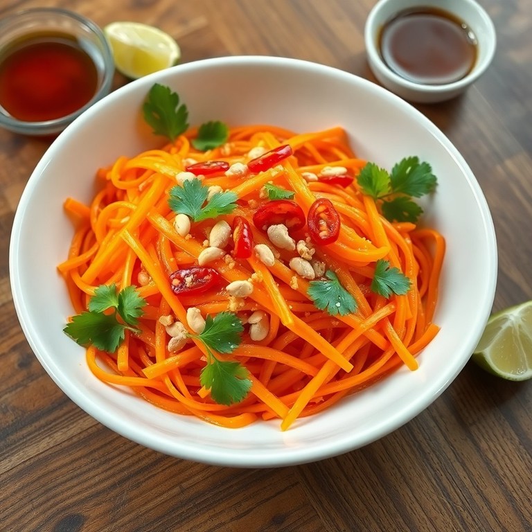 Salade de Mangue et Carottes à la Vietnamienne