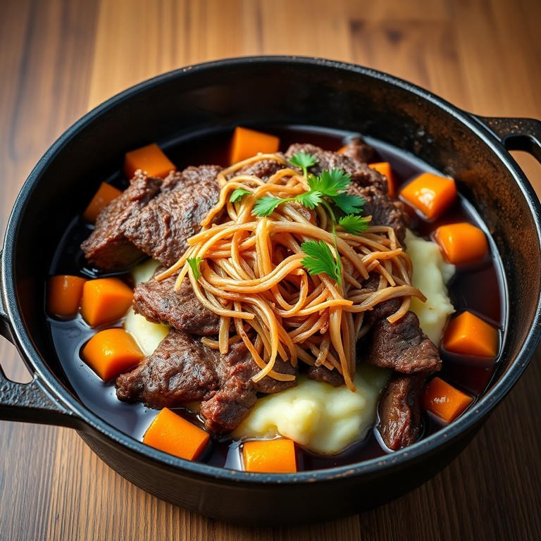 Malbec-Braised Argentine Beef Pot Roast