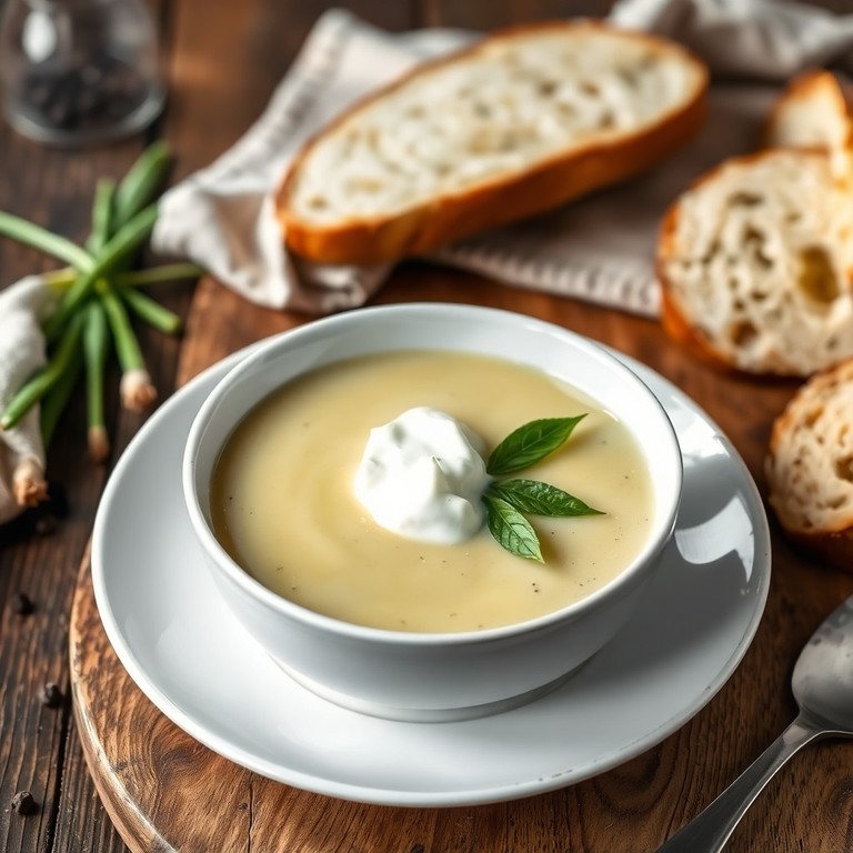 Bärlauch-Kartoffel-Cremesuppe