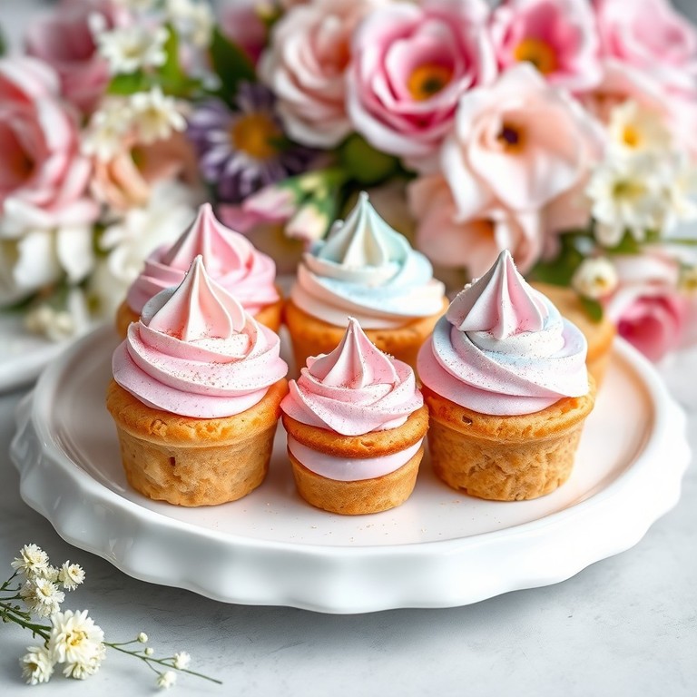 Rainbow Pastel Vegan Magic Cookie Cups