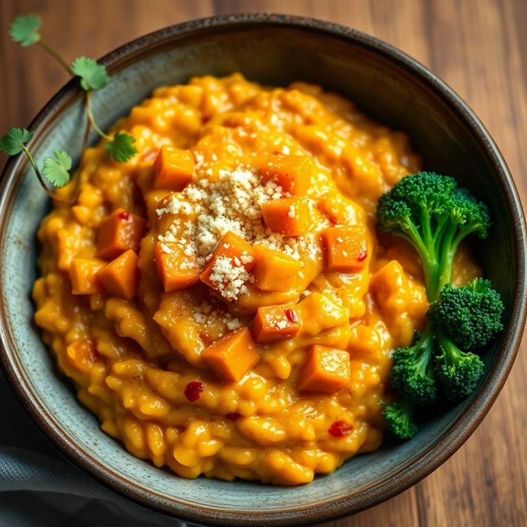 Risotto Cremoso de Zapallo y Parmesano