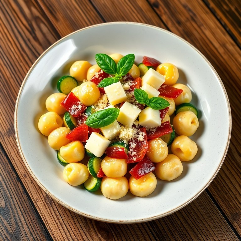 Gnocchi alla Sorrentina con Zucchine e Speck