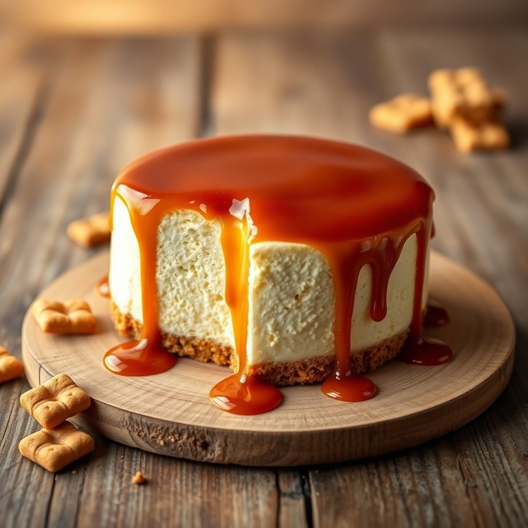 Cheesecake au Caramel Beurre Salé