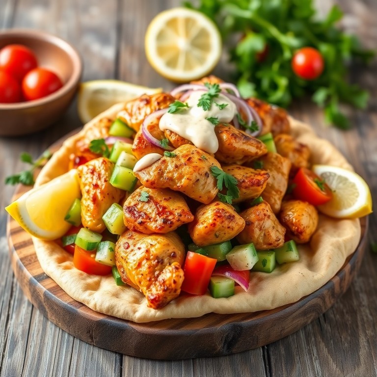 Kebab de Poulet Économique à la Grecque