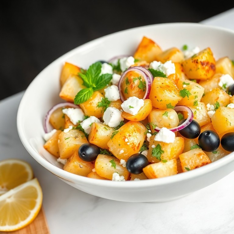 Salade de Pommes de Terre à la Grecque