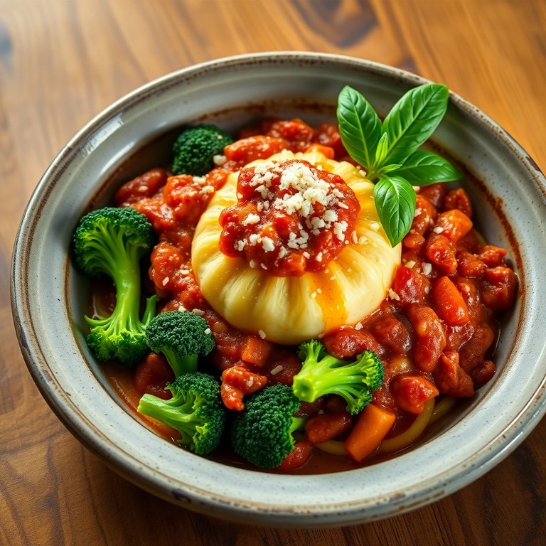 Bolognaise de Boulgour au Brocoli Frais