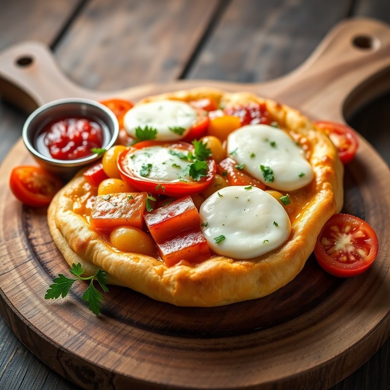 Tortilha Espanhola com Arroz e Pimentão