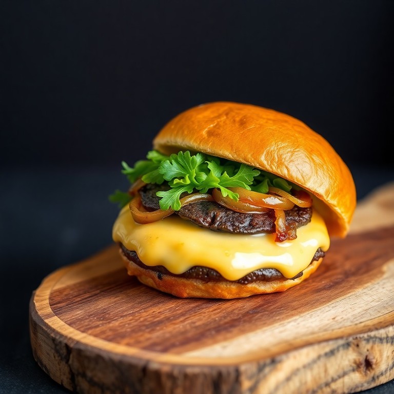 Portobello Truffle Burger