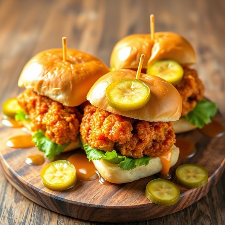 Honey Chicken Slider Sandwiches
