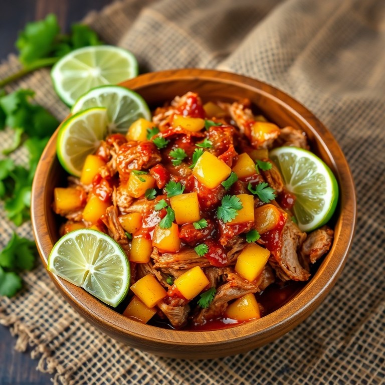 Smoky Chipotle Pineapple Adobo Pulled Pork