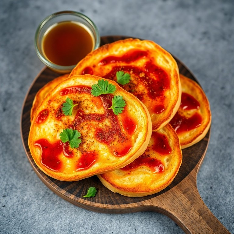 Spiced Oil Toasted Bread