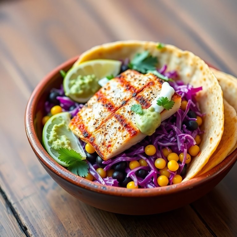 Bowl Mexicano de Tacos de Peixe