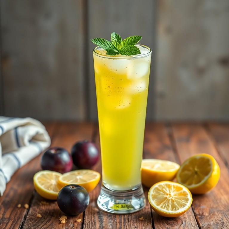 Erik ve Limonlu Ferahlatıcı Serinletici Yaz İçeceği