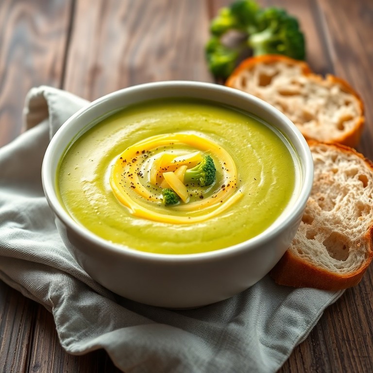 Crema de Brócoli y Queso al Estilo Casero