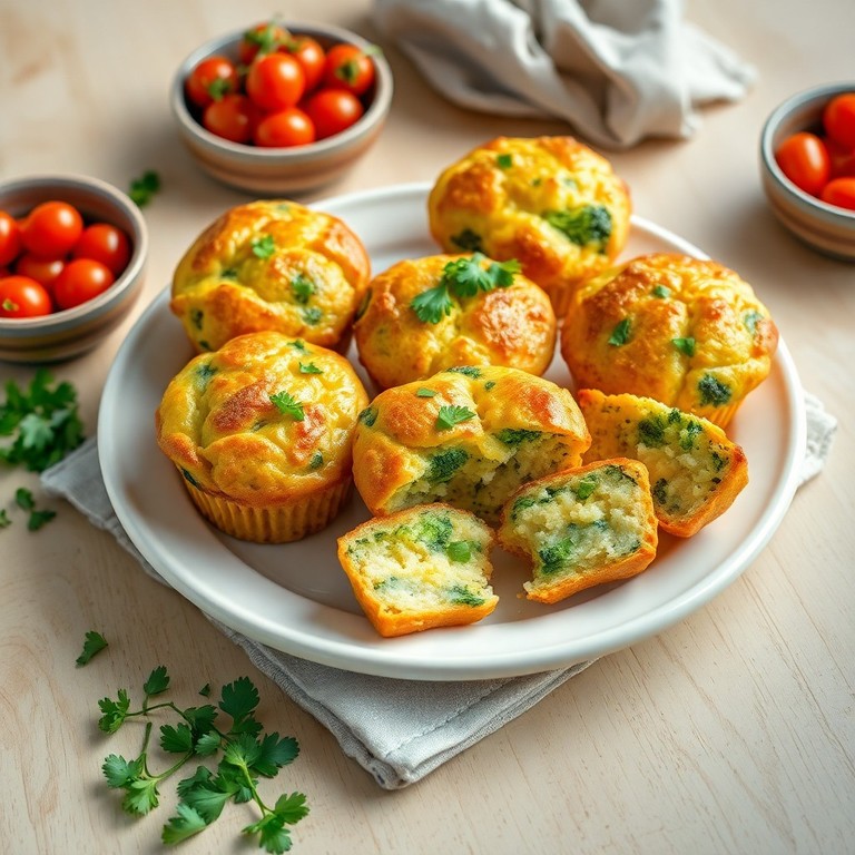 Gesunde Eier-Brokkoli-Muffins