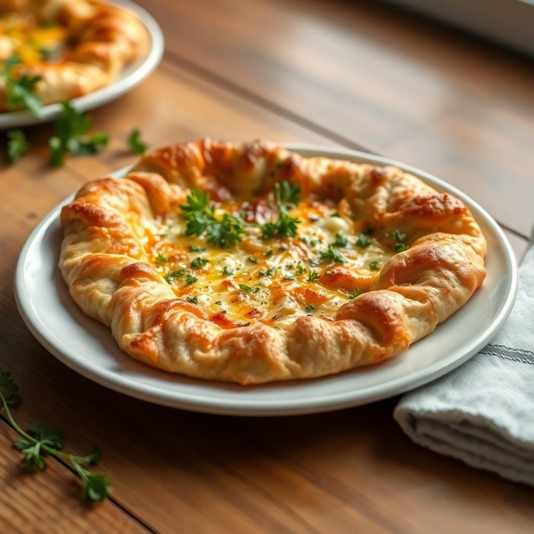 Massa Crocante de Salgado com Queijo e Ervas