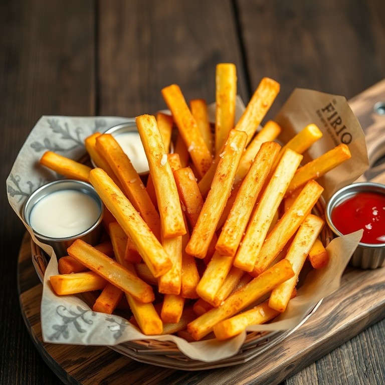 Frites Croquantes à la Maison