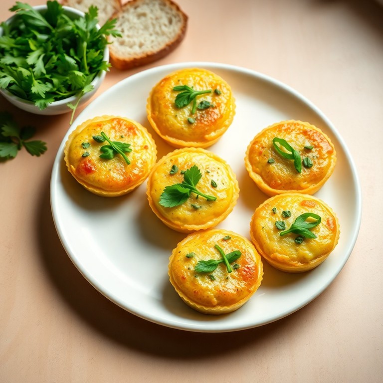 Kräuter-Ei-Muffins mit Frühlingszwiebeln