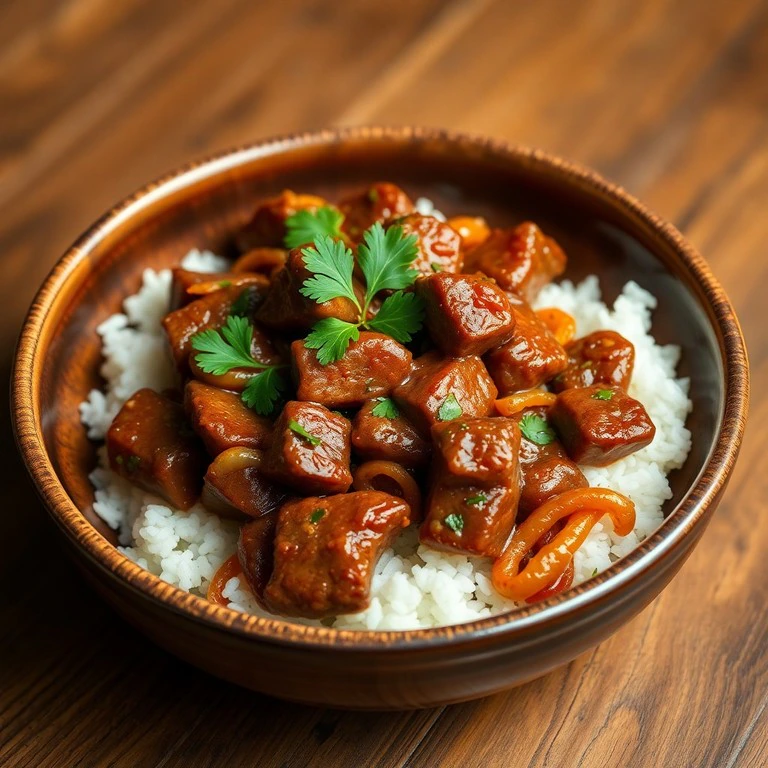 Spicy Green Chili Beef Stir-Fry