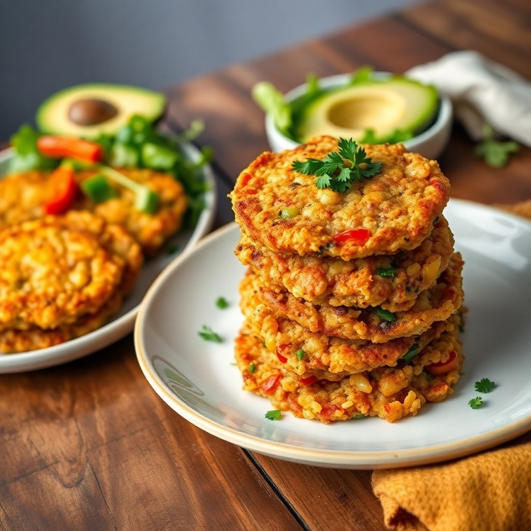 Quinoa & Veggie Hash Browns