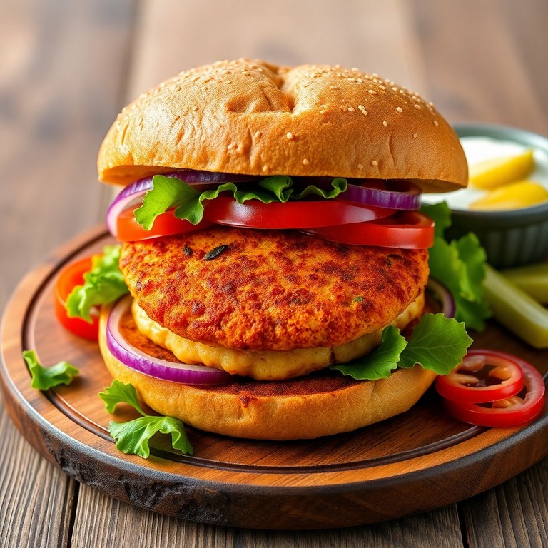 Spicy Chicken Patty Sandwich