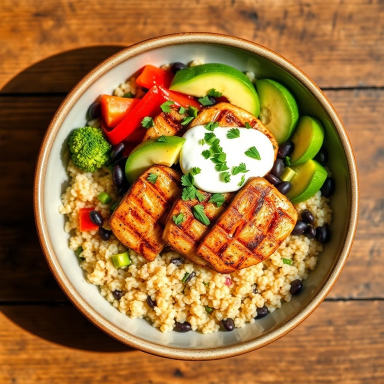 High-Protein Chicken & Quinoa Power Bowl