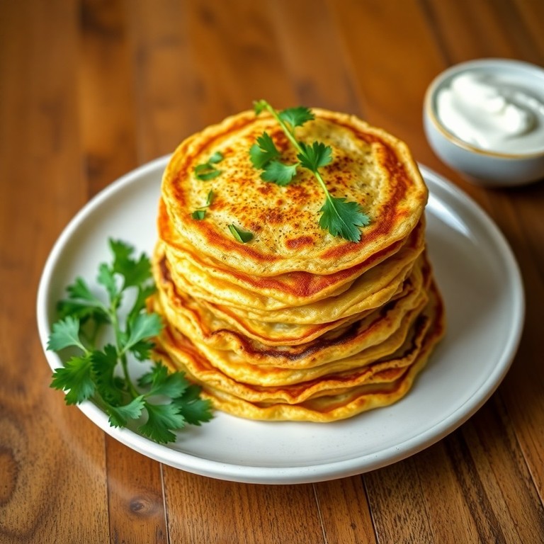 Galettes de Pommes de Terre à la Coriandre et Cacao
