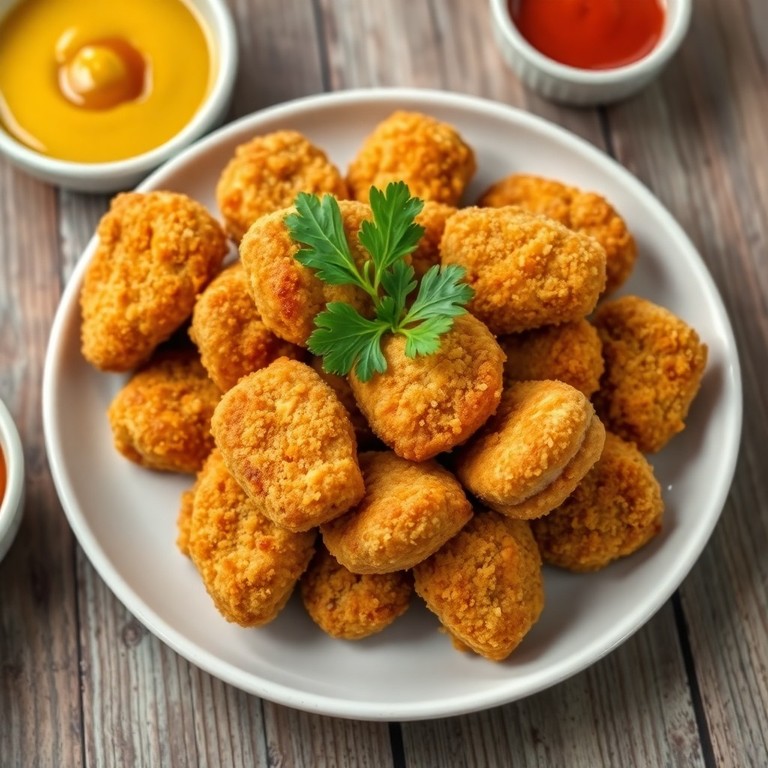 Crispy Oven-Baked Chicken Nuggets