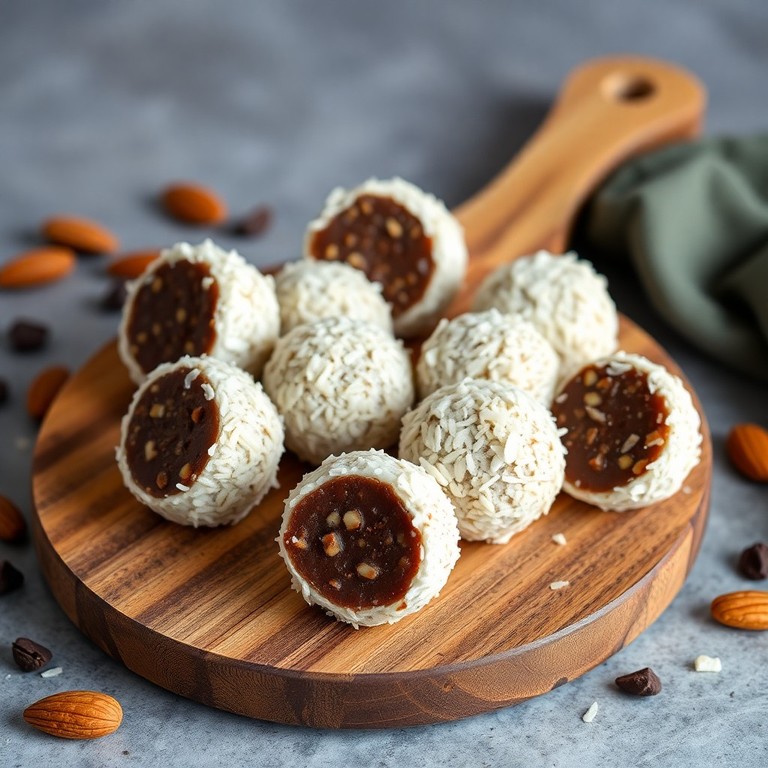 Keto Chocolate Coconut Energy Bites